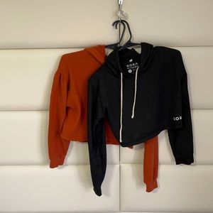 Two crop tops